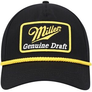 AMERICAN NEEDLE - Miller Roscoe Adjustable Unisex Hat - Black